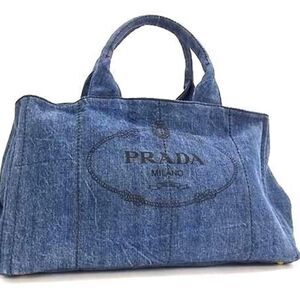 PRADA Blue Shoulder Bag